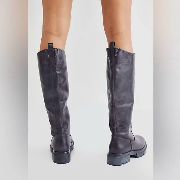{Free People} Brooks Tall Leather
Boots - Picture 4 of 13